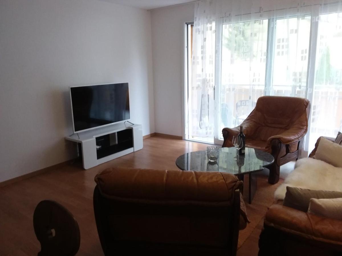 Ferienwohnung "Andre Und Mariana" In Taesch, Wallis, Schweiz Exteriör bild